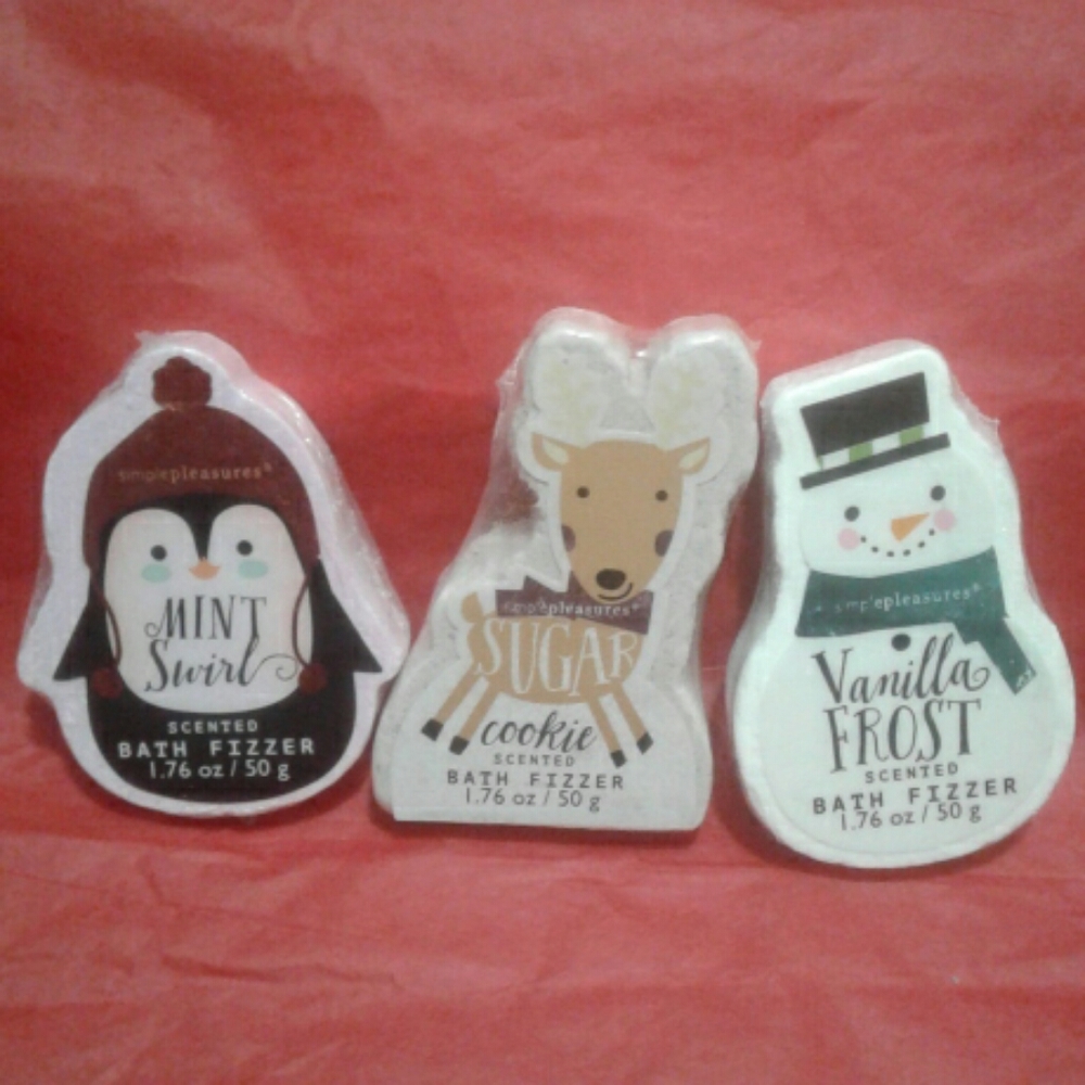 🌟NEW ARRIVAL🌟 Bath Fizzers Set of 3